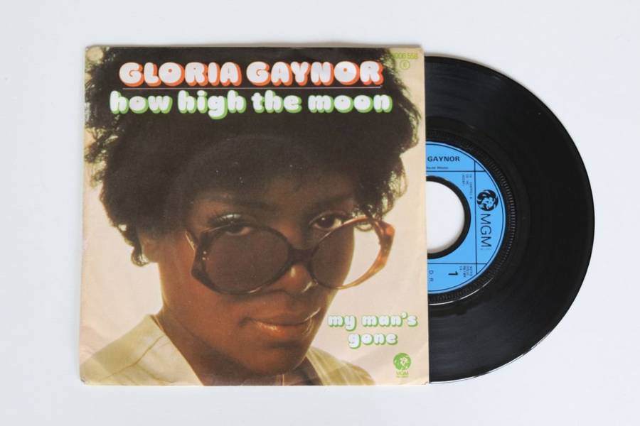 Gloria Gaynor - How High The Moon (7") (VG)