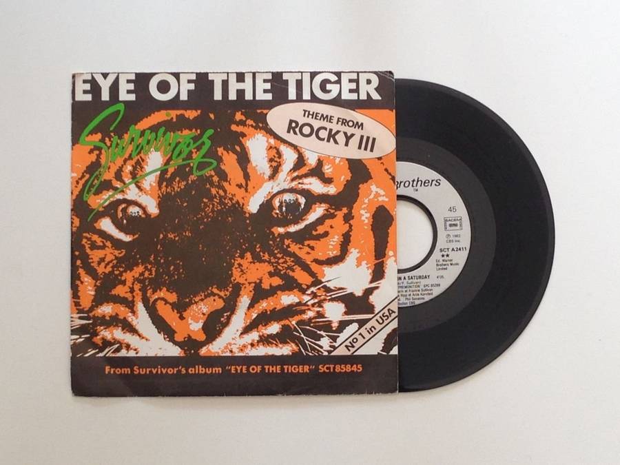 Survivor - Eye Of The Tiger (7") (VG+/VG)