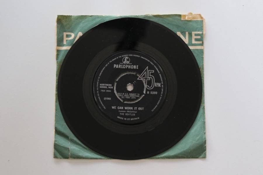 The Beatles - We Can Work It Out (7") (VG/Gen)