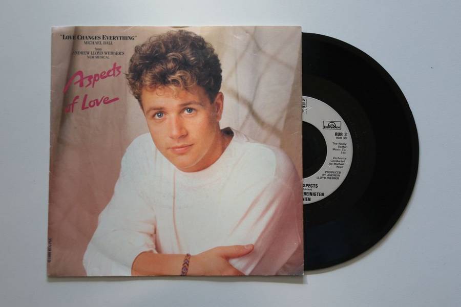 Aspects Of Love - Love Changes Everything (7") (VG+/VG)