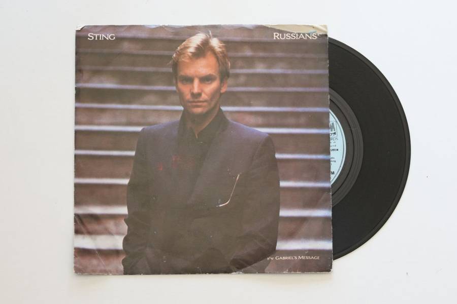 Sting - Russians (7") (VG/G+)