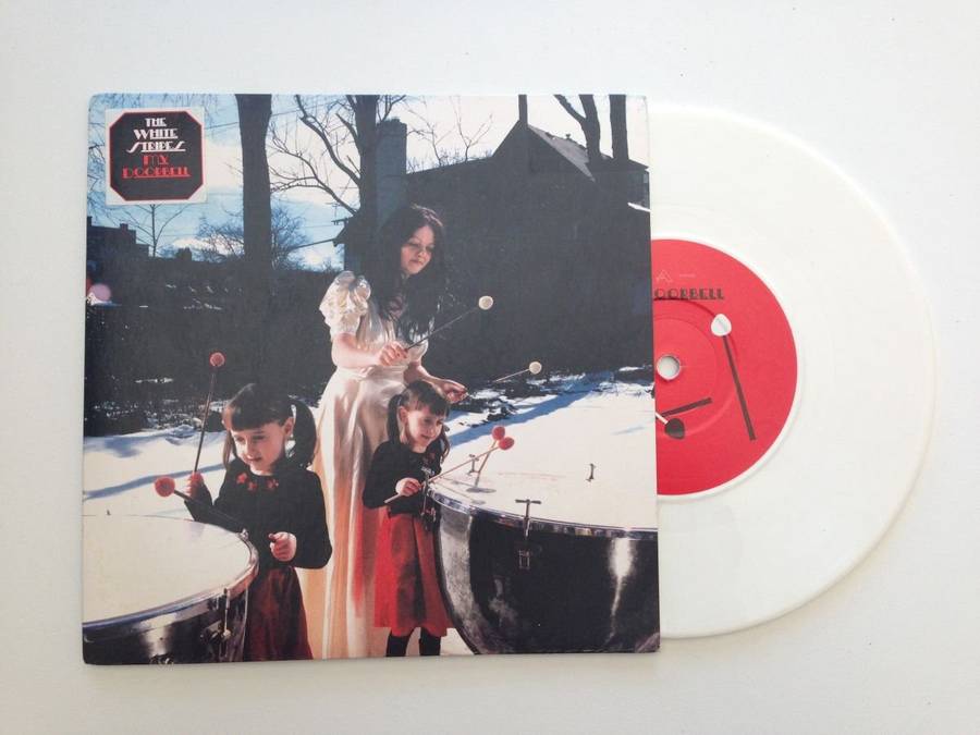 The White Stripes - My Doorbell (White Vinyl) (7") (VG+/G)