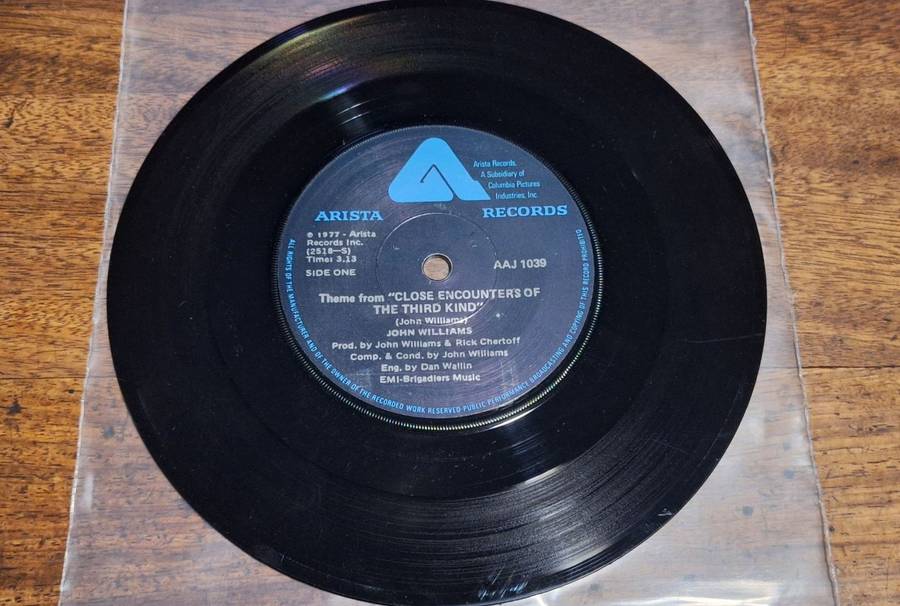 John Williams - Theme From "Close Encounters Of The Third Kind" (VG+/No Cover) (7")