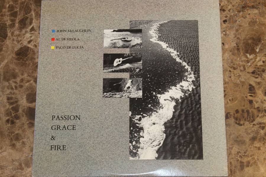 John McLaughlin, Al Di Meola, Paco De Lucía - Passion, Grace & Fire (VG+)