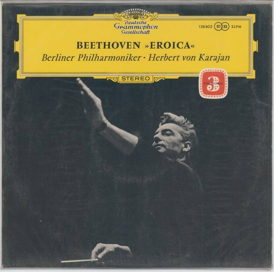 Beethoven - Berliner Philharmoniker  Herbert von Karajan - »Eroica« (VG+/VG)