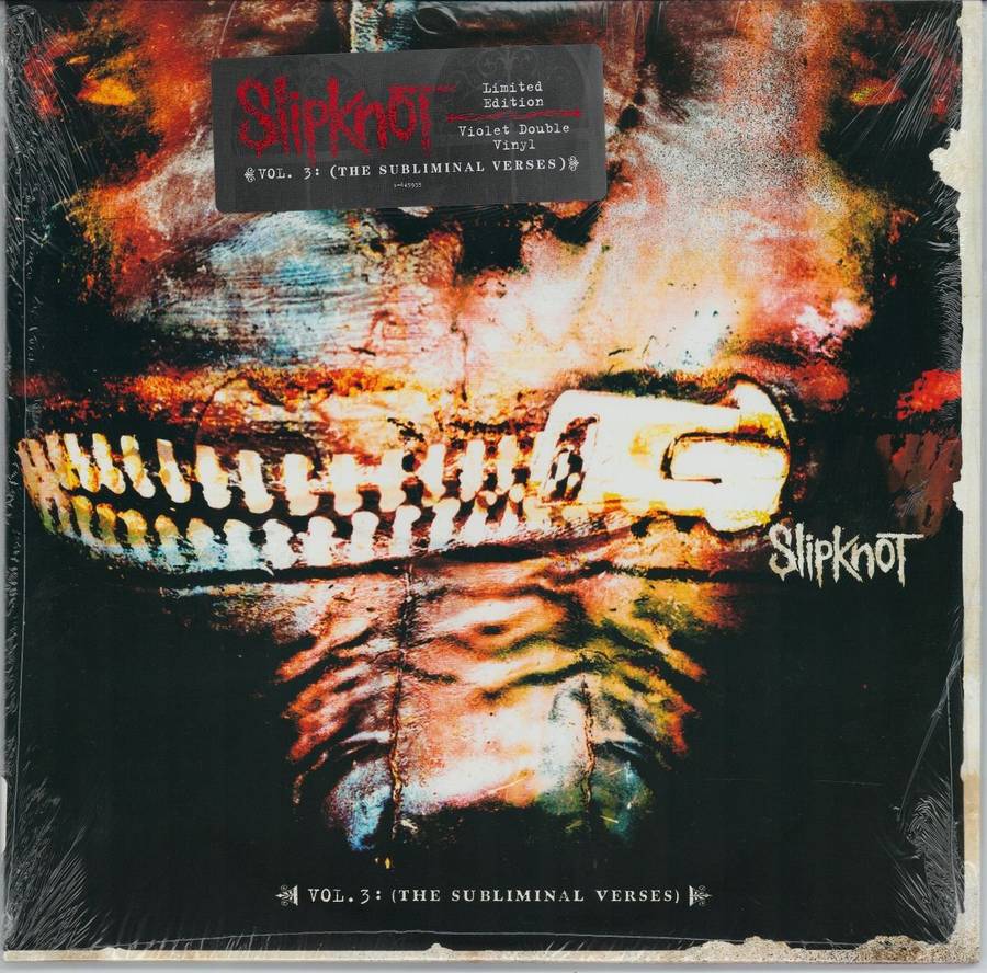 Slipknot - Vol. 3: (The Subliminal Verses) (VG+) (2LP) (Violet Coloured Vinyl)