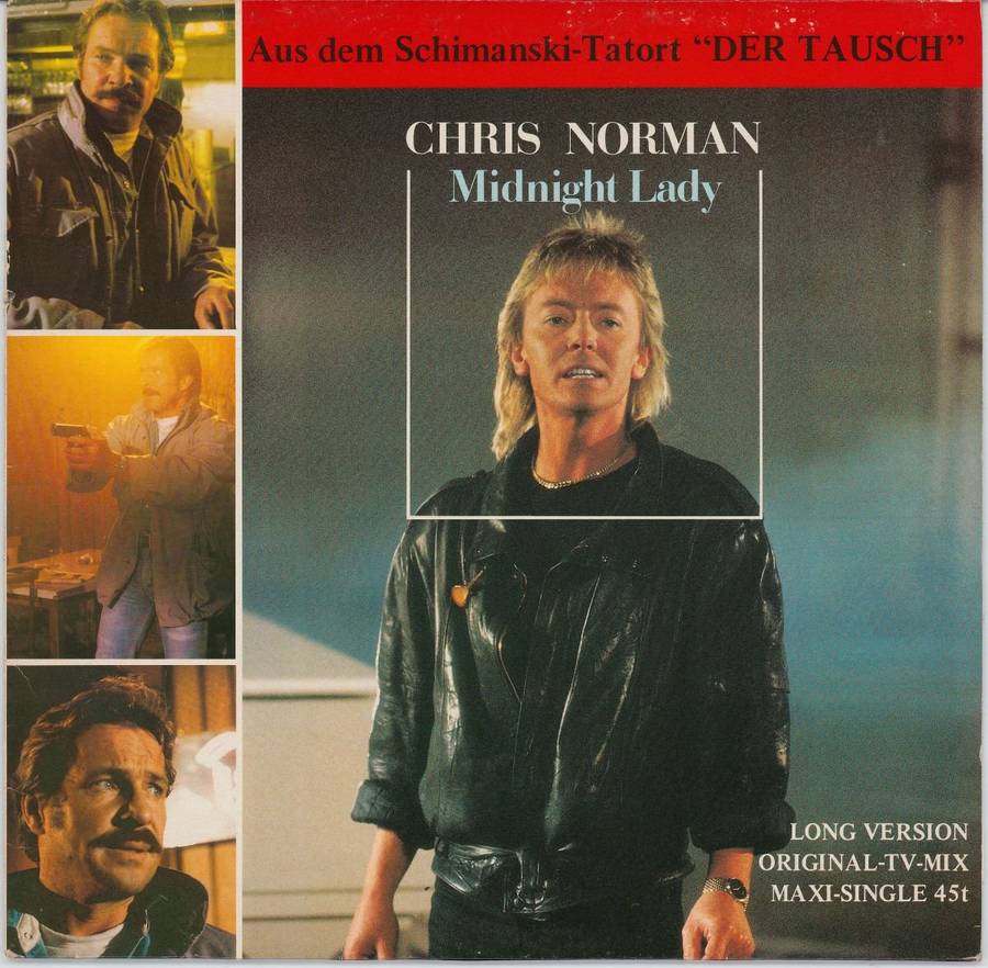 Chris Norman - Midnight Lady (Long Version) (VG+) (12")