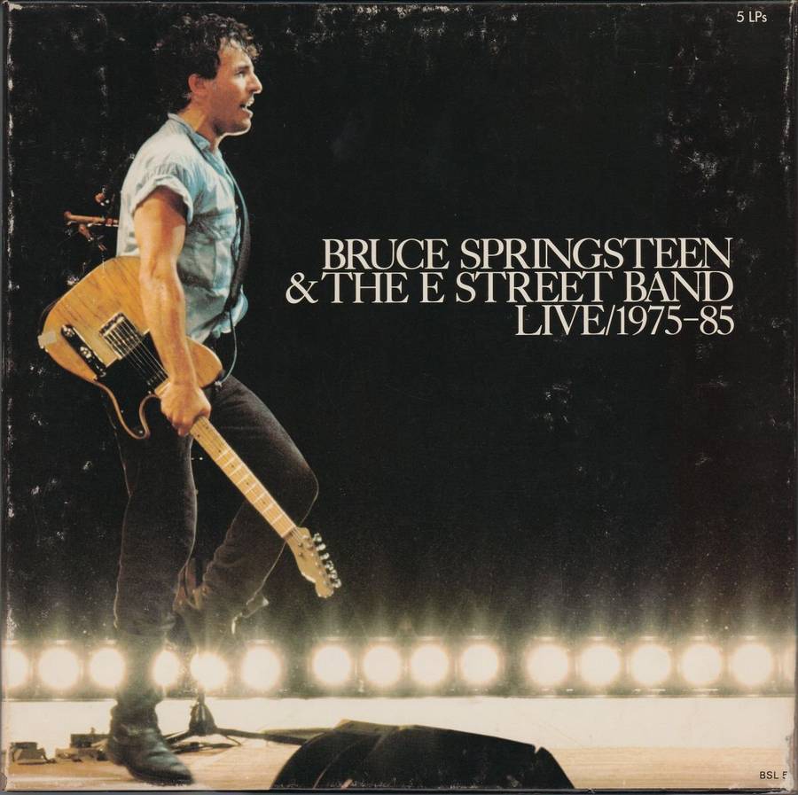 Bruce Springsteen &amp; The E-Street Band - Live / 1975-85 (VG+/G+) (5LP Box Set)
