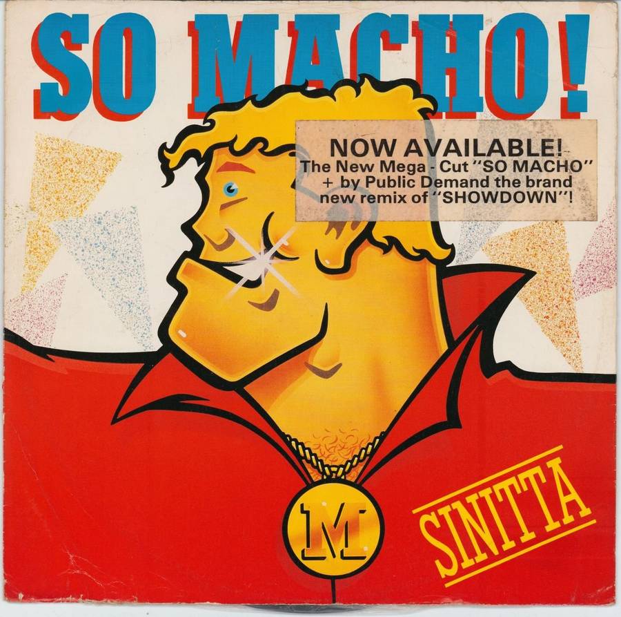 Sinitta - So Macho! (G+/G) (12")