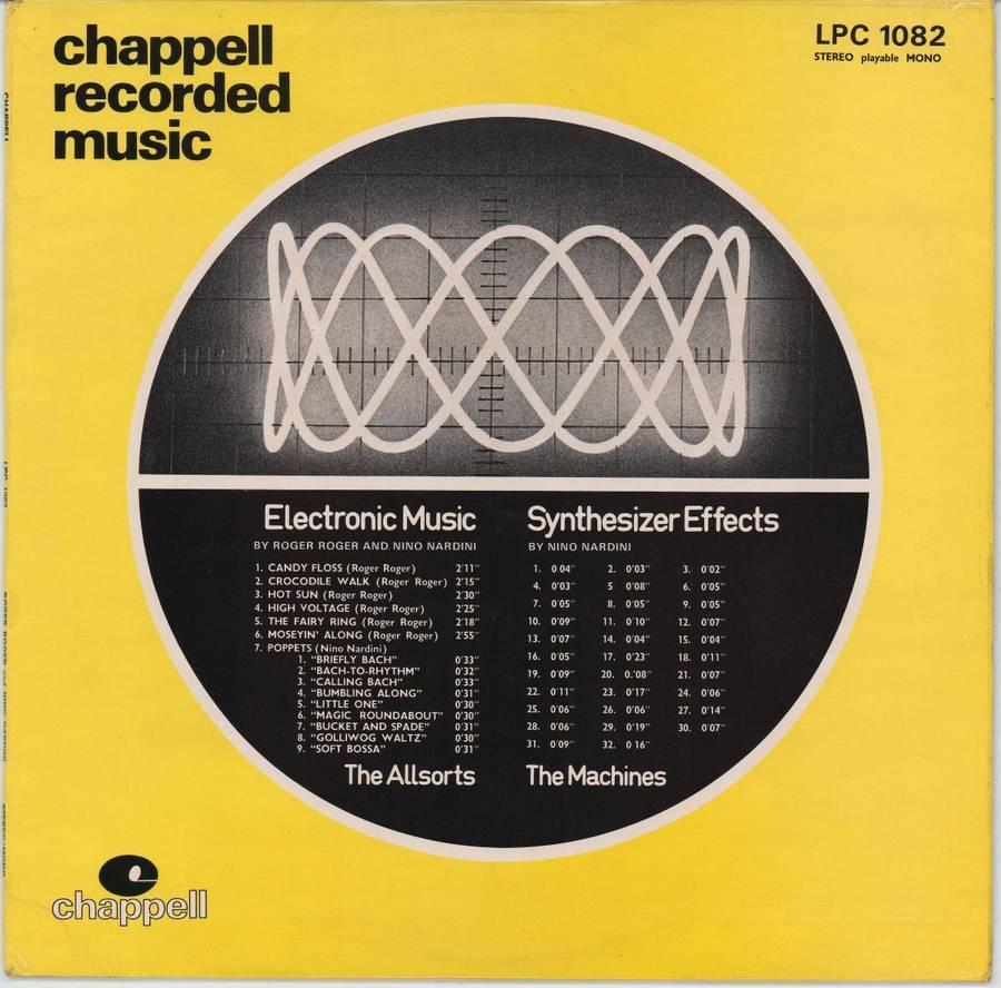 The Allsorts / The Machines - Electronic Music  / Synthesizer Effects (VG+)