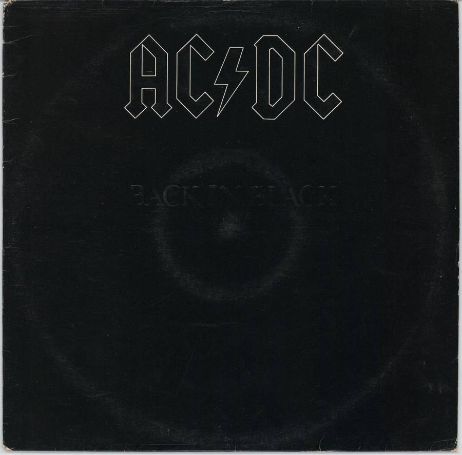 AC/DC - Back In Black (VG+/G+)