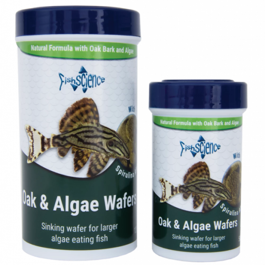 Fish Science Oak &amp; Algea Wafers 120g