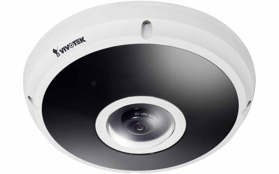 Vivotek Outdoor IK10 Fisheye; 5MP H.265
