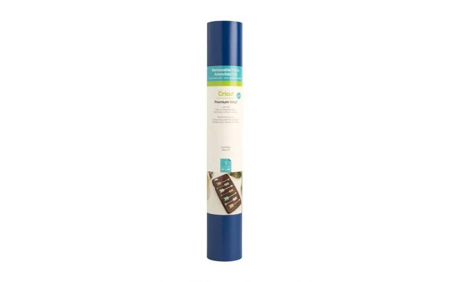 Cricut Premium Vinyl Removable 30.5 cm x 122 cm - Blue