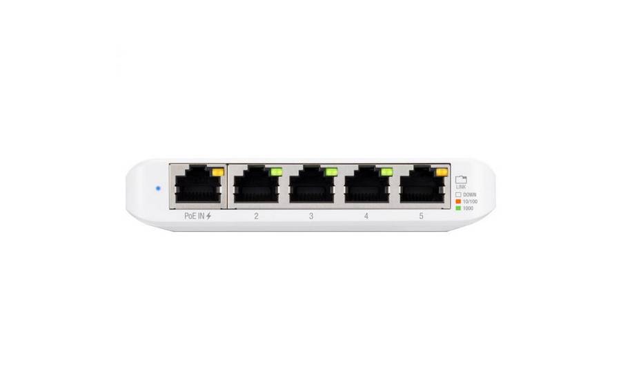 Ubiquiti 5 Port Gigabit Managed 1 PoE Input UniFi Flex Switch