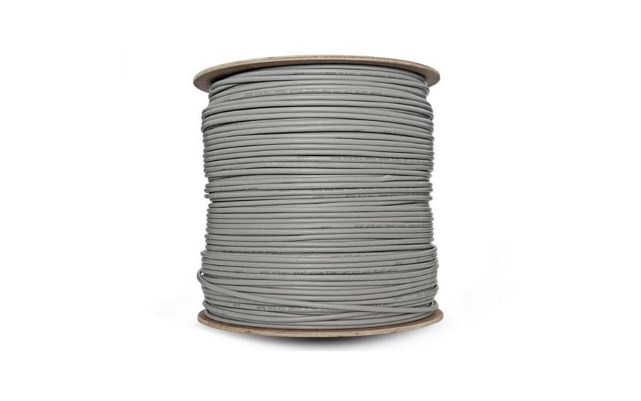 Scoop 500m Drum Cat5e CCA Grey UTP Cable