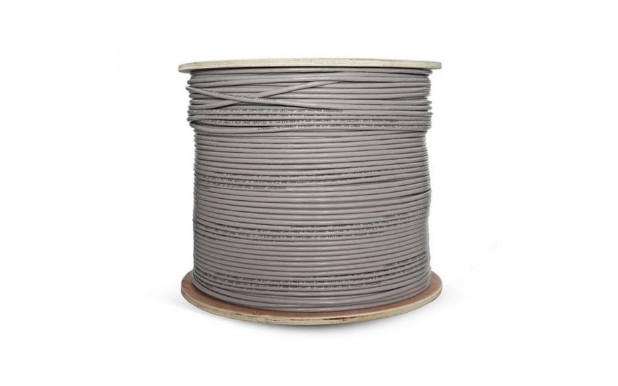 Linkbasic 500M Drum Cat5e Solid Grey UTP Cable