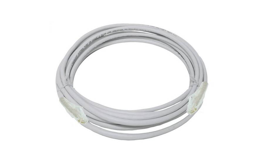 Linkbasic 5 Meter UTP Cat6a Flylead Grey