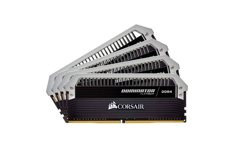 Corsair Dominator Platinum 16GB (4 x 4GB) DDR4 DRAM 2666MHz C15 Memory Kit