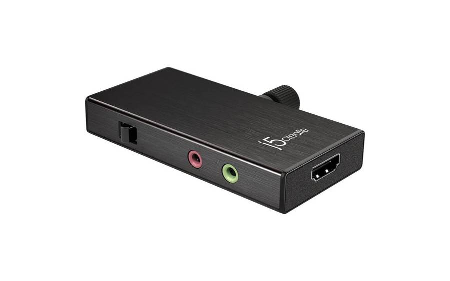 J5 JVA02 Live Capture Adapter HDMI to USB-C with Power Delivery