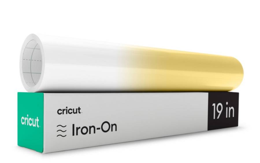 Cricut Iron On UV Colour Change Pastel Yellow 12x19