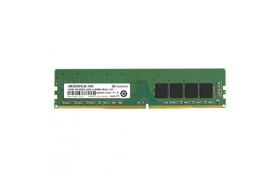 Transcend Jet Memory 16GB (2 x 8GB) DDR4-3200MHz Desktop