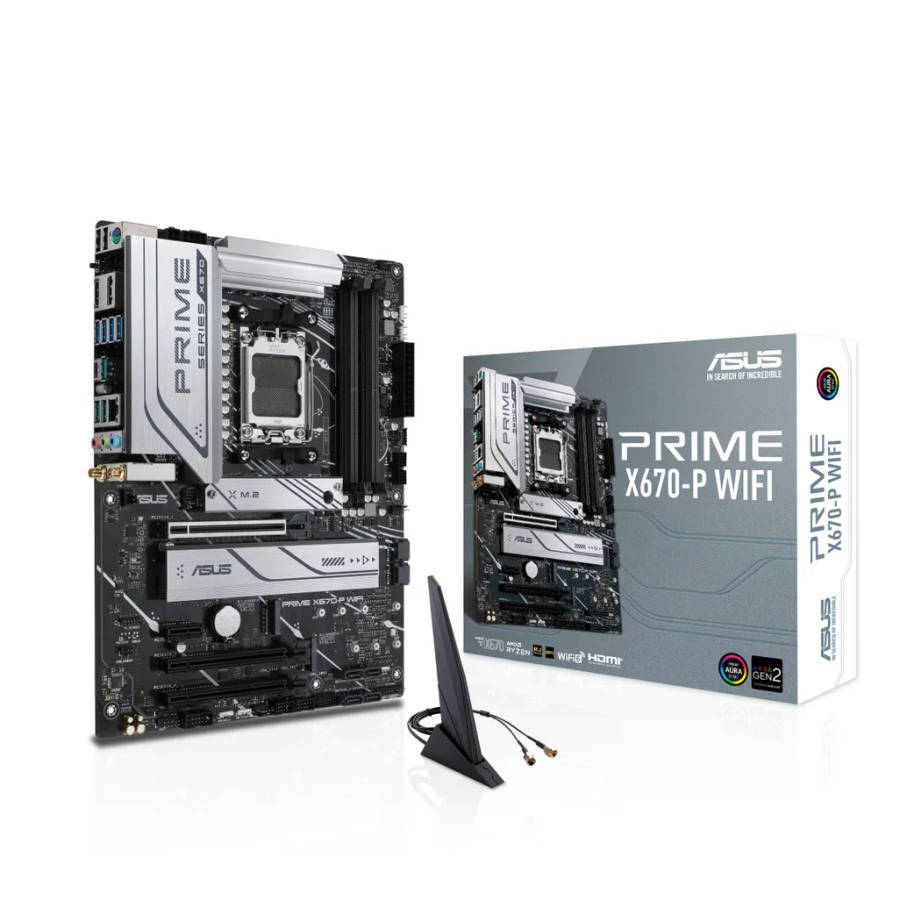Asus Prime X670-P WiFi I DDR5-SDRAM AM5