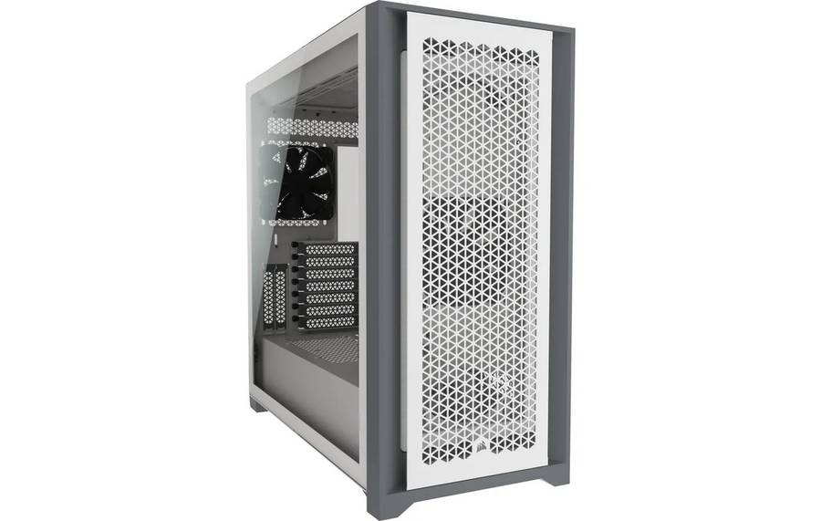 Corsair 5000D RGB Airflow Tempered Glass Mid-Tower; White