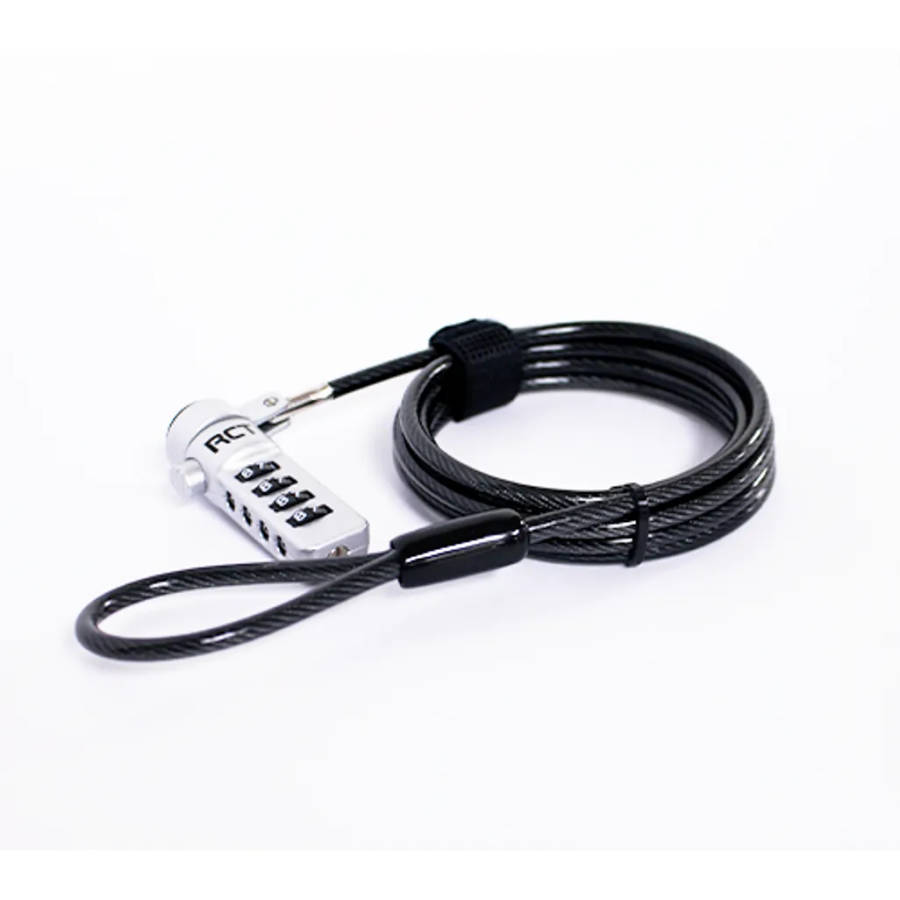 RCT NL-N01K 4 Digit Notebook Security Lock Kensington T-Bar Compatible - 1.8M