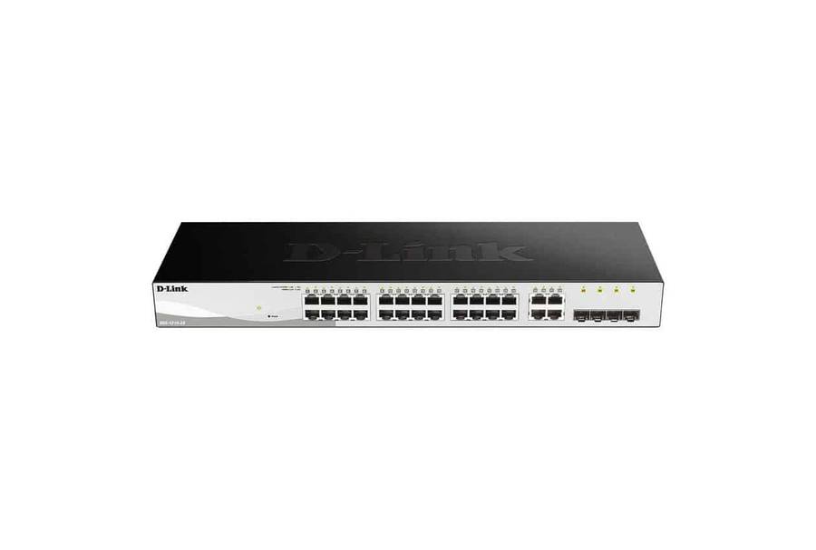D-Link 24 Port + 4 Gigabit SFP Ports Smart Switch
