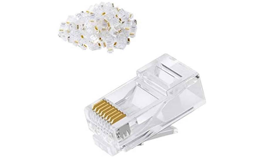 Acconet CAT6 RJ45 Connectors, Stranded/Solid Core, 50 Pack