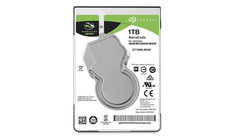 Seagate Barracuda 1TB 2.5'' Internal