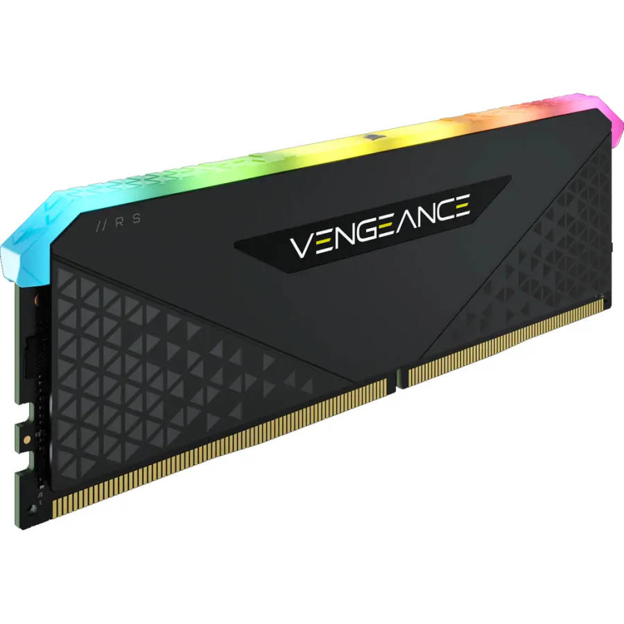 Corsair Vengeance RGB RS 8GB (1x8GB) DDR4 3600MHz C18 Memory Module - Black