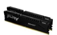 Kingston KF552C36BBEK2-16 - Ddr5-5200 (PC5-41600) fury Beast with heatsink , 8Gb x2 Dual kit