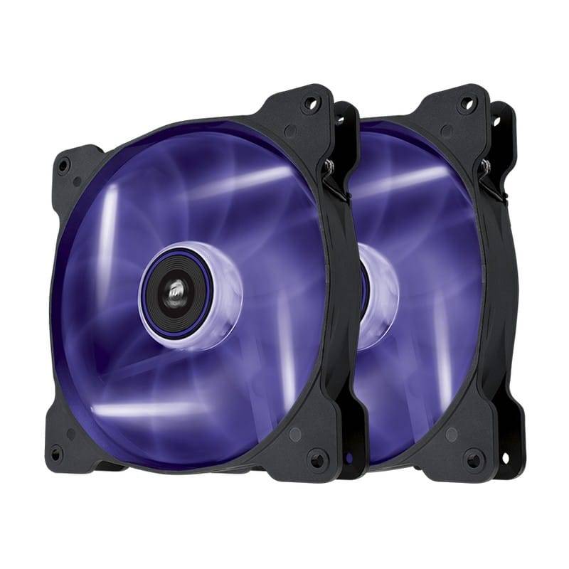 Corsair SP140 140mm LED - Purple - x2 Twin Pack