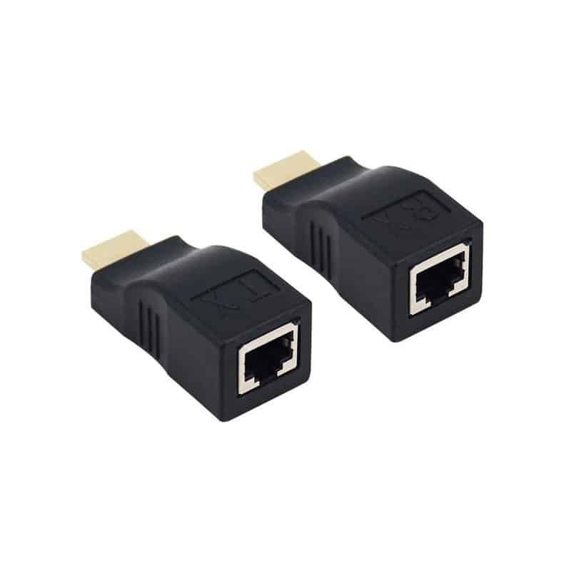 HDMI Extender Over CAT5e/6 Network Ethernet Adapter (4K / 1080P) - Up to 30m