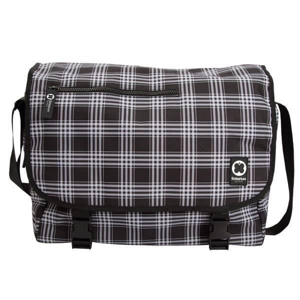Vax Barcelona Basic Messenger Bag for 11" Notebook - Black Square