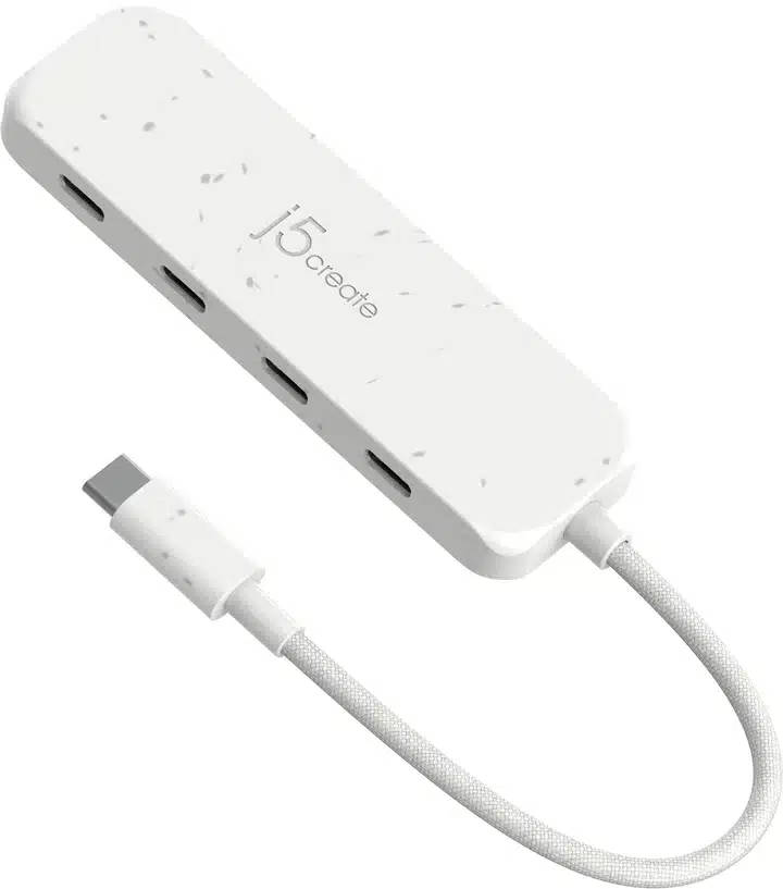 J5create Eco-Friendly USB-C® to 4-Port Type-C Gen 2 Hub
