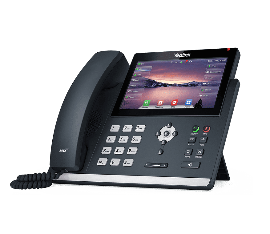 Yealink T48U Gb IP Phone With 7" Touch LCD And Dual USB Ports, Excludes PSU