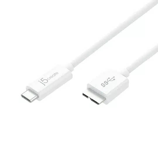 j5create JUCX07 Type-C 3.1 To USB 3.0 Micro-B Cable