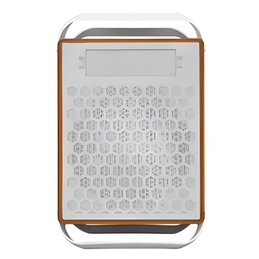 BitFenix Prodigy Acc. Front Bezel - White+Orange Highlight - Meshed