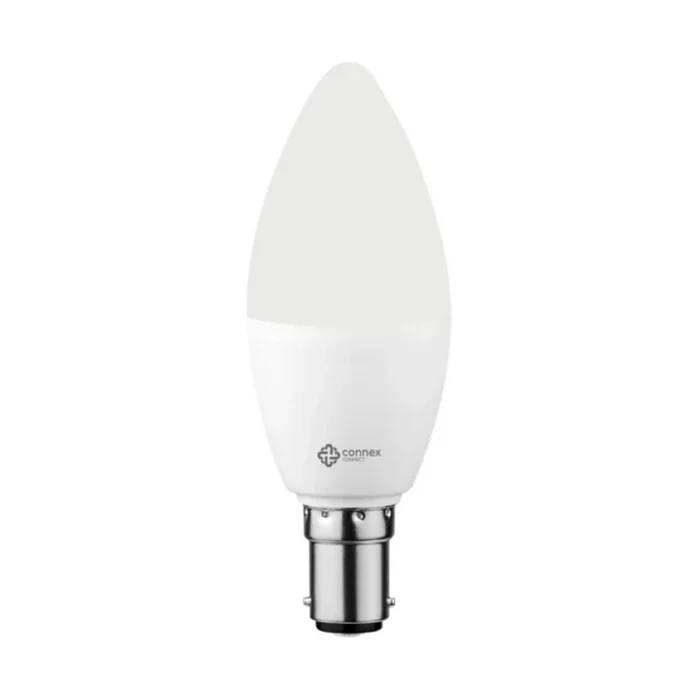Connex Smart WiFi 4.5W LED Candle B15 Bayonet Bulb Cool White