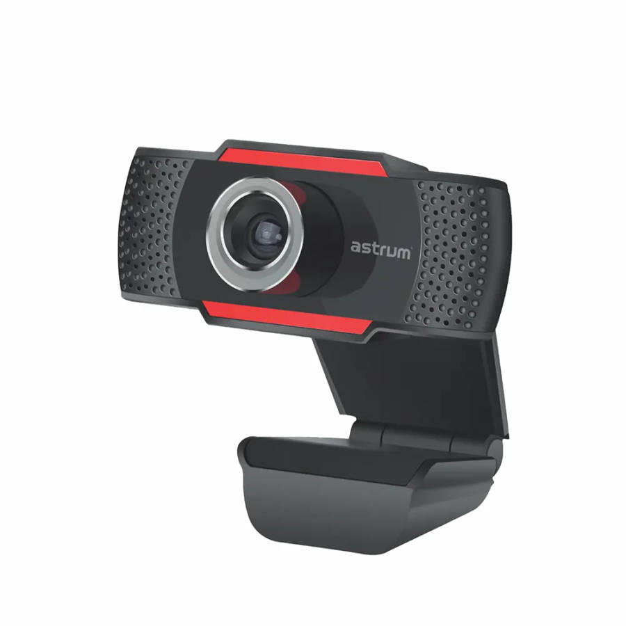 Astrum Webcam 480P USB with Aux Mic WM720P Black