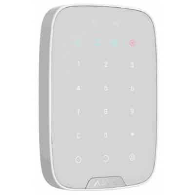 Ajax - Keypad Plus Jeweller, Wireless White Indoor Keypad