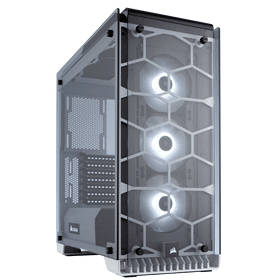 Corsair Crystal Series 570X RGB ATX Mid-Tower Case  White