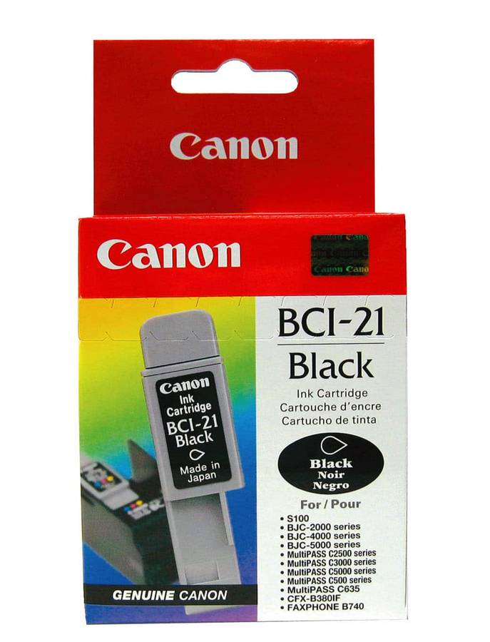 Canon BCI-21B Black Ink