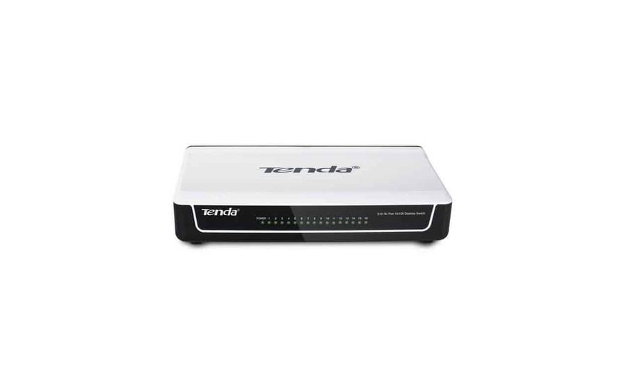 Tenda 16-Port Fast Ethernet Desktop Switch | S16
