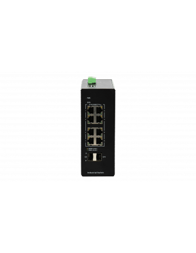 BDCOM 8 Port Gigabit Industrial Switch With 2 SFP - Managed