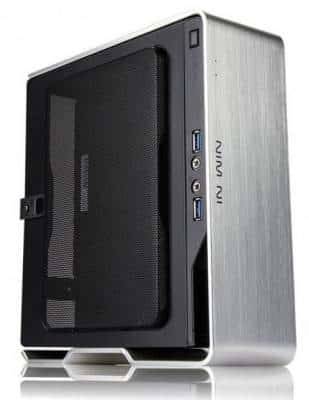 In Win Chopin Pro Silver &amp; Black Mini-ITX chassis