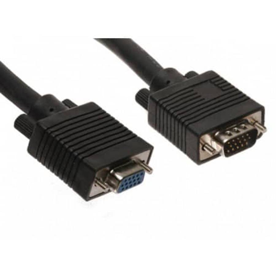3m 15p{M} To 15p{F} VGA Extension Cable - Components